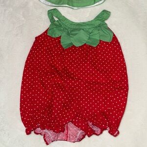 Good Lad Red and Green Baby Outfit